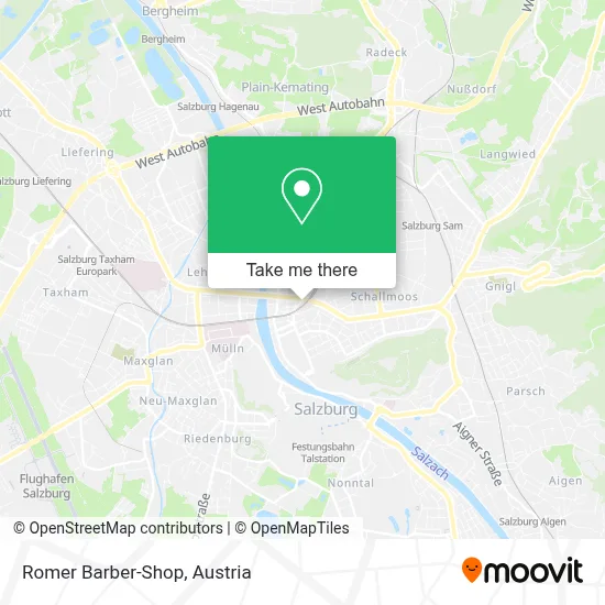 Romer Barber-Shop map