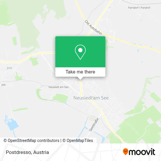 Postdresso map