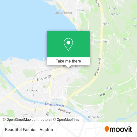 Bella Moda map