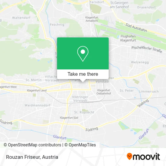 Rouzan Friseur map