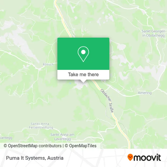 Puma It Systems map
