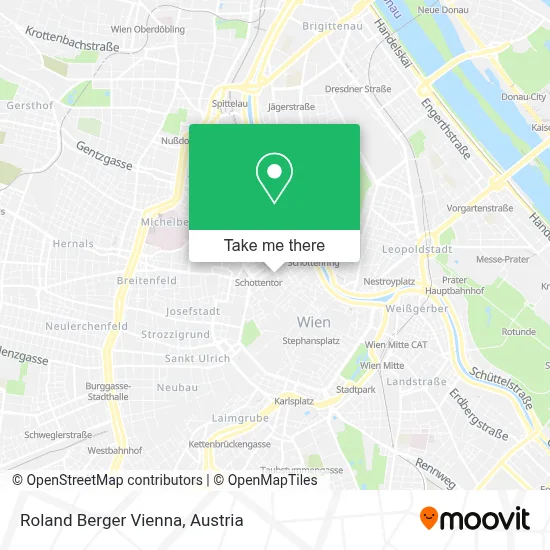 Roland Berger Vienna map