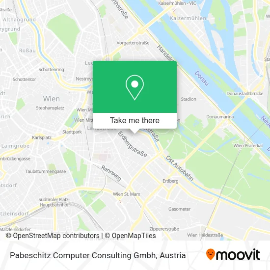 Pabeschitz Computer Consulting Gmbh map