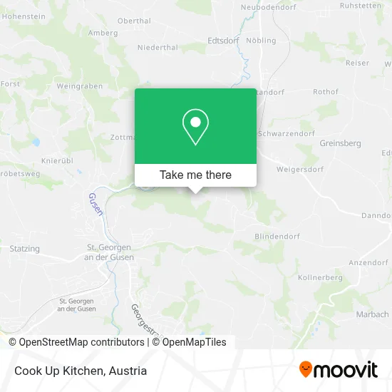 Cook Up Kitchen map