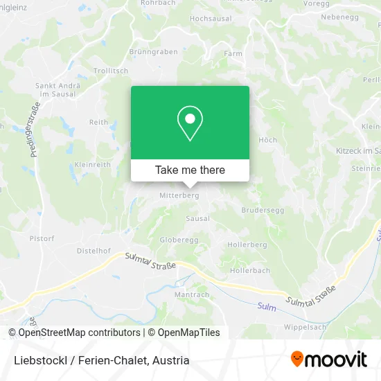 Liebstockl / Ferien-Chalet map