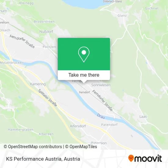 KS Performance Austria map