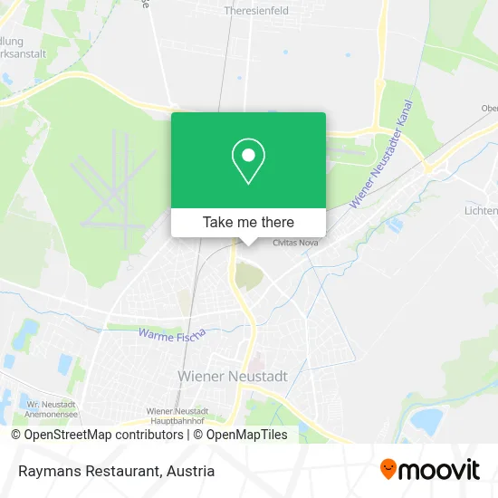Raymans Restaurant map
