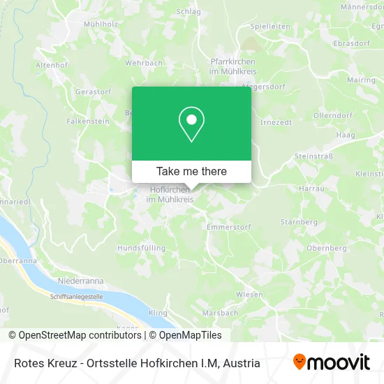Rotes Kreuz - Ortsstelle Hofkirchen I.M map