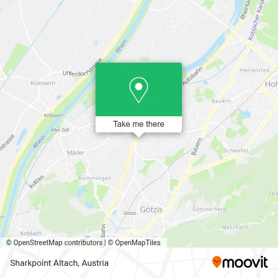 Sharkpoint Altach map