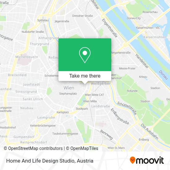 Home And Life Design Studio map