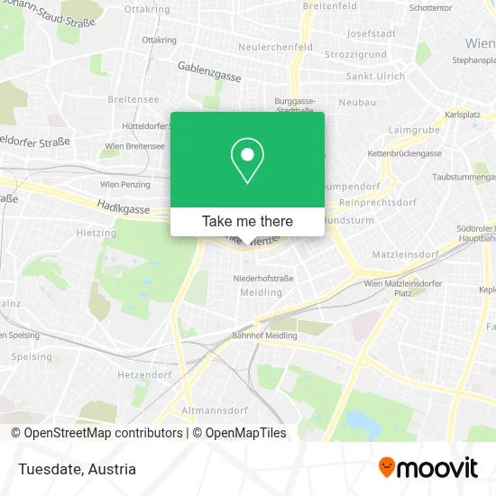 Tuesdate map