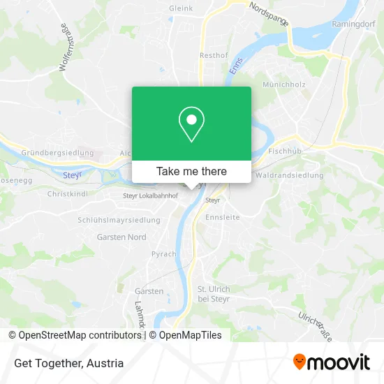 Get Together map