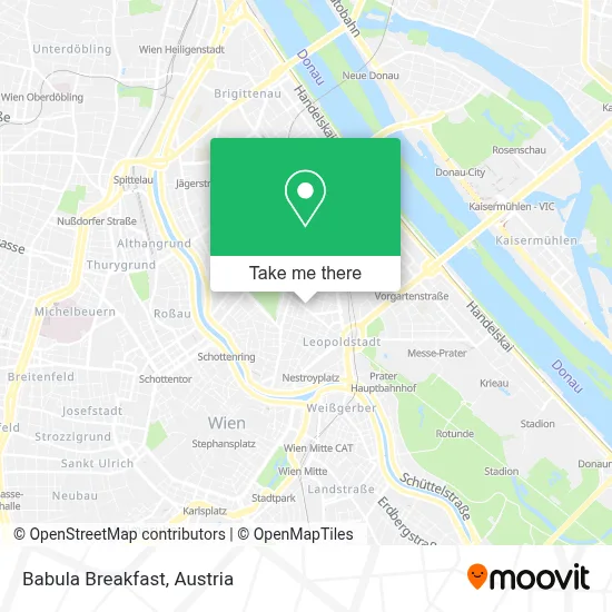 Babula Breakfast map