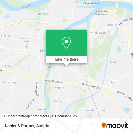 Köhler & Partner map