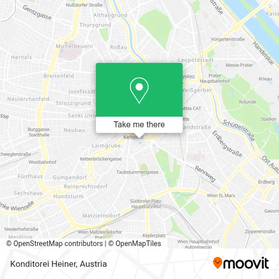 Konditorei Heiner map