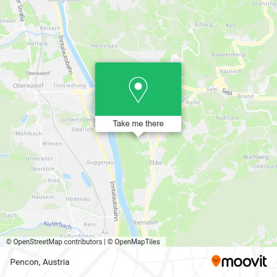 Pencon map