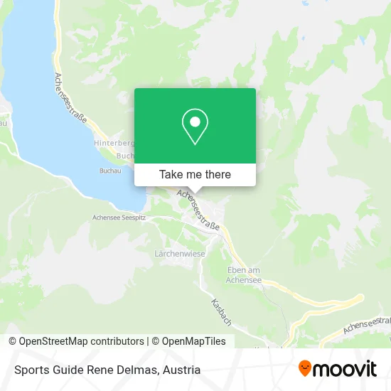 Sports Guide Rene Delmas map