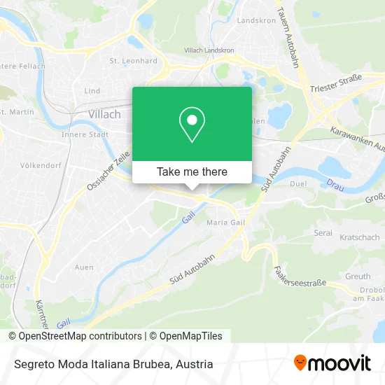 Segreto Moda Italiana Brubea map