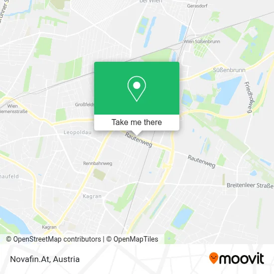 Novafin.At map