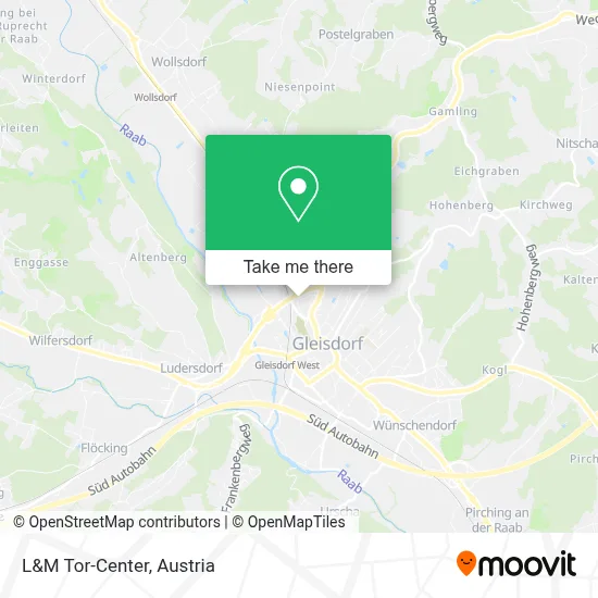 L&M Tor-Center map