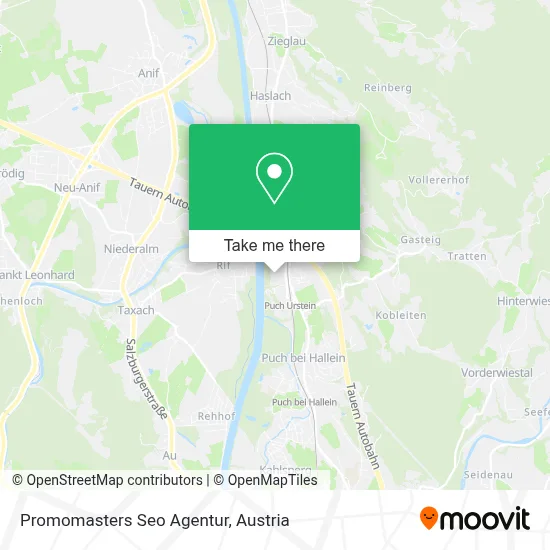 Promomasters Seo Agentur map