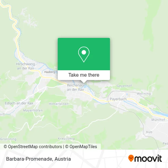 Barbara-Promenade map