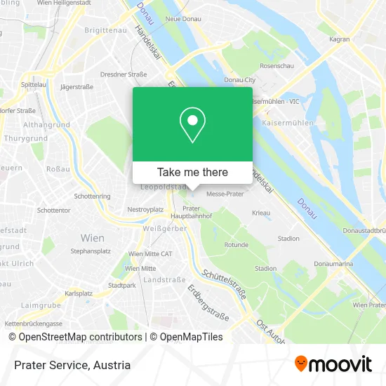 Prater Service map