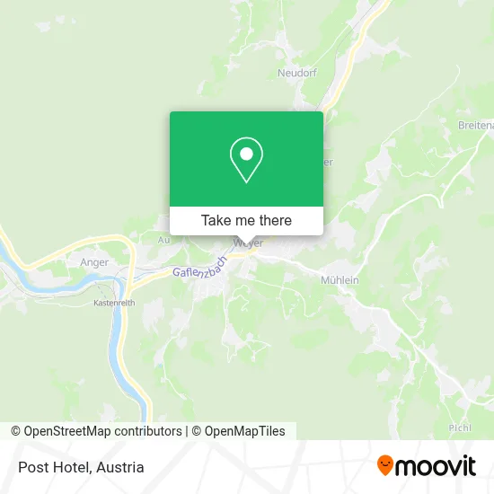 Hotel Post map