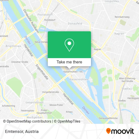 Emtensor map
