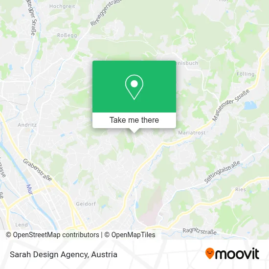 Sarah Design Agency map
