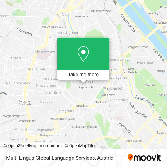 Multi Lingua Global Language Services map