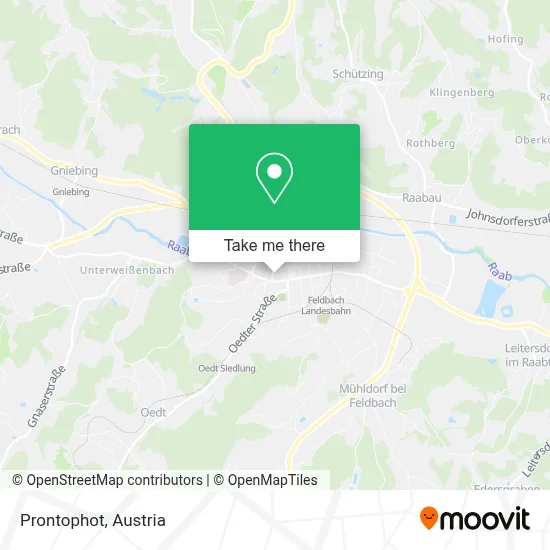 Prontophot map
