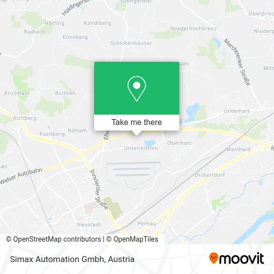 Simax Automation Gmbh map