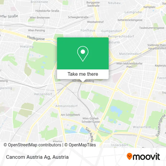 Cancom Austria Ag map