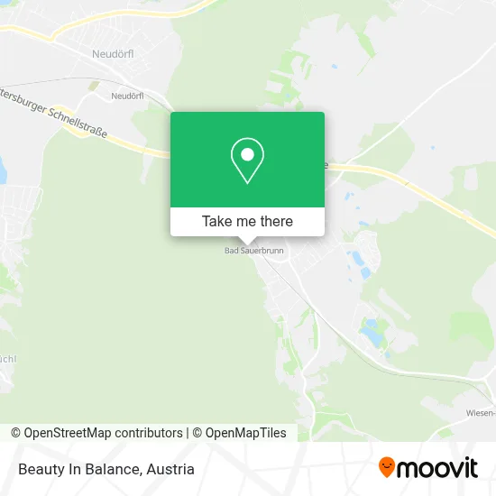 Beauty In Balance map
