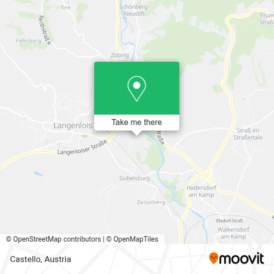 Castello map