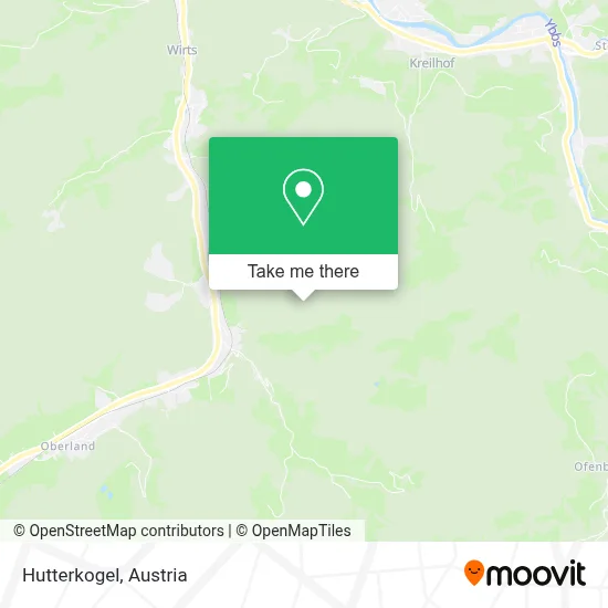 Hutterkogel map
