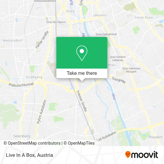 Live In A Box map