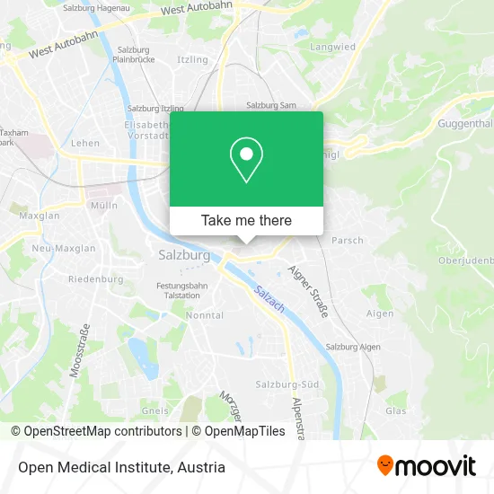 Open Medical Institute map