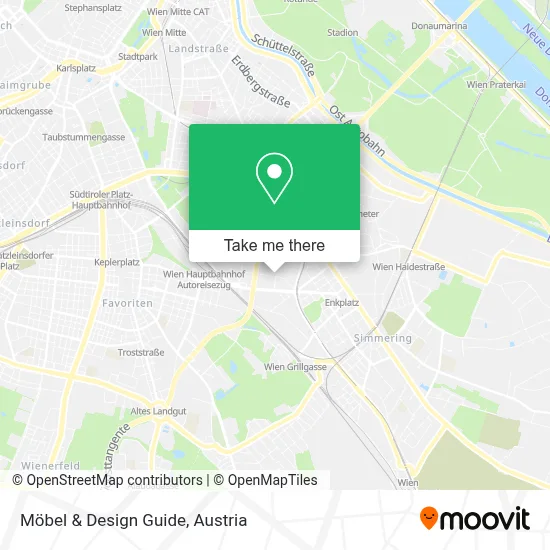 Möbel & Design Guide map