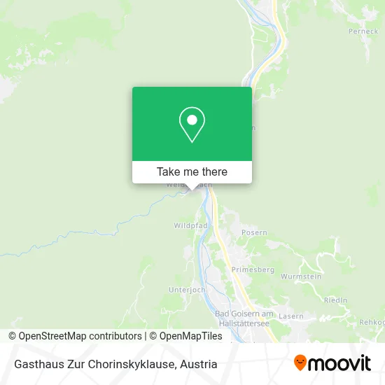 Gasthaus Zur Chorinskyklause map
