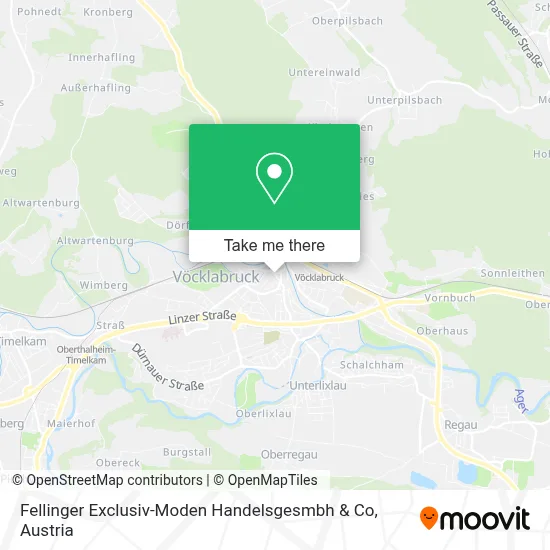 Fellinger Exclusiv-Moden Handelsgesmbh & Co map