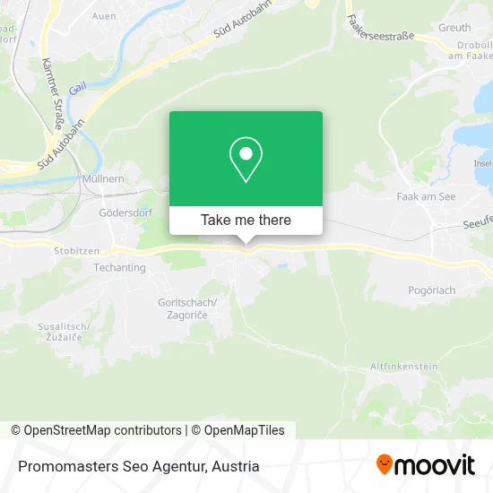 Promomasters Seo Agentur map