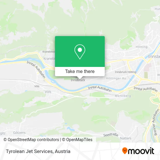 Tyrolean Jet Services map