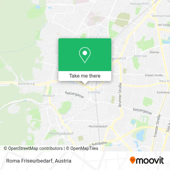 Roma Friseurbedarf map