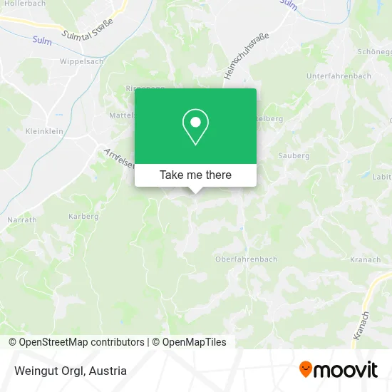 Weingut Orgl map