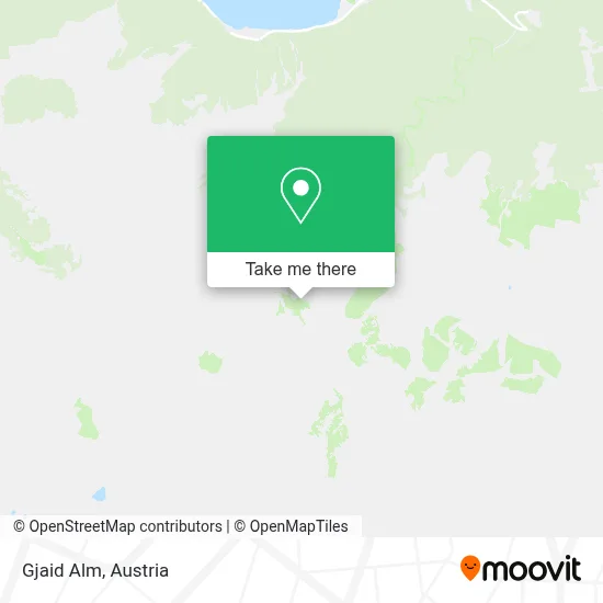 Gjaid Alm map