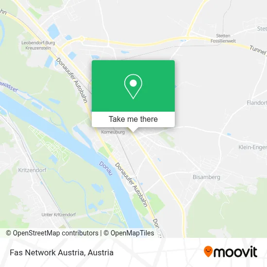 Fas Network Austria map