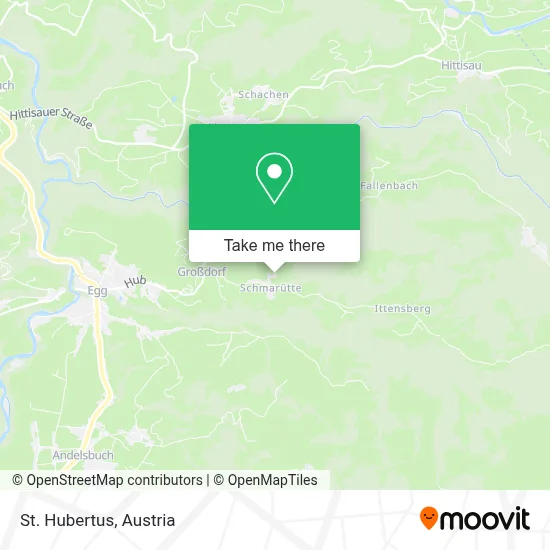 St. Hubertus map
