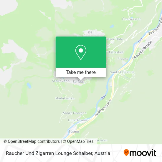 Raucher Und Zigarren Lounge Schalber map